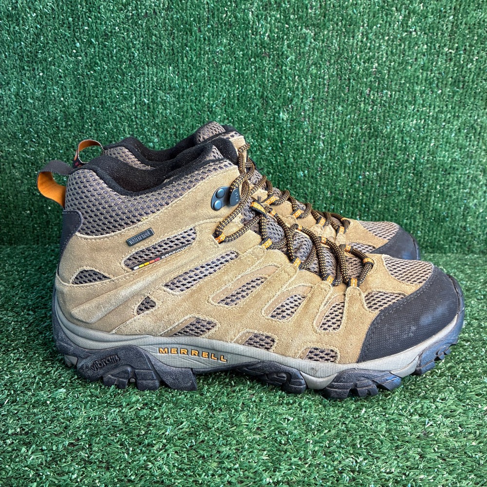 Merrell Moab 3 Mid Waterproof Earth Hiking Gorpcore Outdoor Boots Brown Mens 11